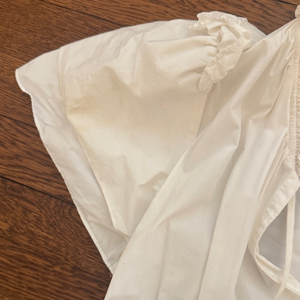 HUNTER BELL Cream Ruffle Dress - Picture 4 of 4